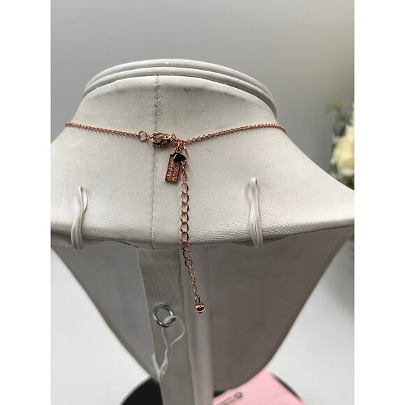 Kate Spade NY Rose Gold-Tone Initial A Disc Pendant One in a Million Necklace - Picture 5 of 9